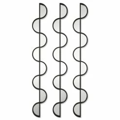 UTTERMOST WISP MIRRORED WALL PANELS | SET OF 3