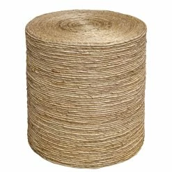 UTTERMOST WOVEN BANANA LEAF ACCENT TABLE Furniture