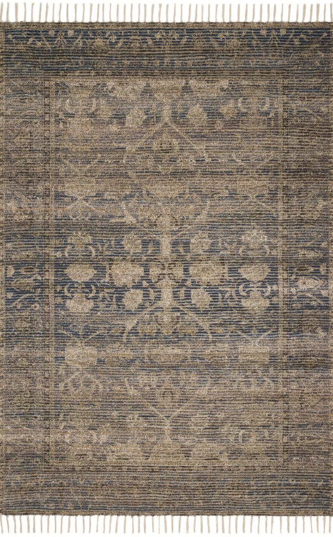 Discount ❤️ LOLOI CORNELIA PRINTED JUTE + CHENILLE RUG: INDIGO, GRANITE ✨ 1 LOLOI CORNELIA PRINTED JUTE + CHENILLE RUG: INDIGO, GRANITE