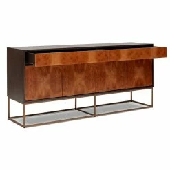URBIA YOGA OAK BURL SIDEBOARD Storage + Shelves + Media