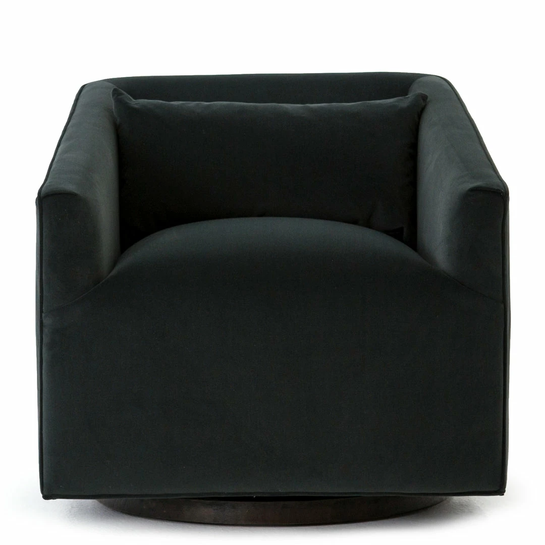 Budget ๐ฅ FOUR HANDS Furniture YORK SWIVEL CHAIR: MODERN VELVET SMOKE ๐ฏ 1 FOUR HANDS Furniture YORK SWIVEL CHAIR: MODERN VELVET SMOKE