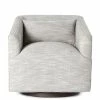 FOUR HANDS YORK SWIVEL CHAIR: MONTERRY PEBBLE