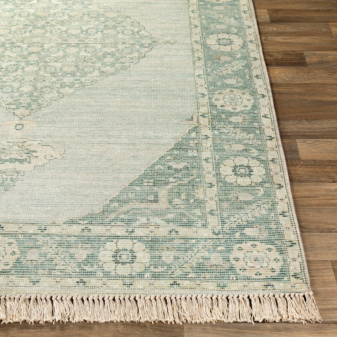 Best Sale 🔔 SURYA NORA DISTRESSED VINTAGE PRINT RUG: SAGE ✔️ 3 SURYA NORA DISTRESSED VINTAGE PRINT RUG: SAGE