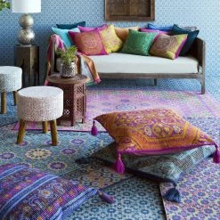 SURYA HILO PILLOW: FUCHSIA, ORANGE Pillows + Decor