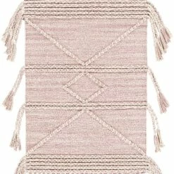 SURYA LALA PALE PINK WALL TAPESTRY Wall Sculptures + Decor