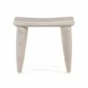 FOUR HANDS Furniture ZURI IVORY TEAK ACCENT STOOL