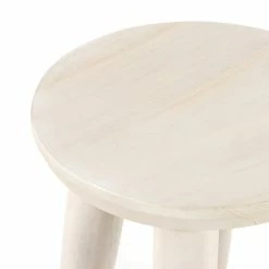 FOUR HANDS ZURI IVORY TEAK ACCENT TABLE Furniture