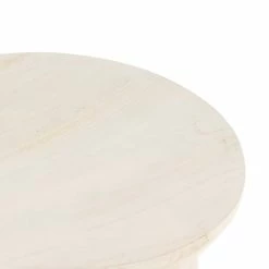 FOUR HANDS ZURI IVORY TEAK ACCENT TABLE Furniture