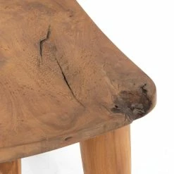 Best deal ๐ FOUR HANDS Furniture ZURI NATURAL TEAK ACCENT STOOL โญ 25 FOUR HANDS Furniture ZURI NATURAL TEAK ACCENT STOOL