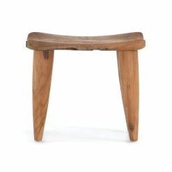 FOUR HANDS Furniture ZURI NATURAL TEAK ACCENT STOOL