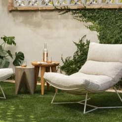 FOUR HANDS Furniture ZURI NATURAL TEAK ACCENT TABLE